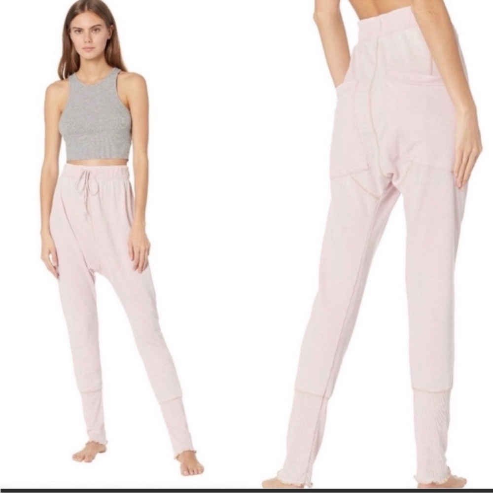 FP | Cozy All Day Harem Leggings Pants in Daytime Fireworks Pink Sizes XS S M L - Picture 3 of 16